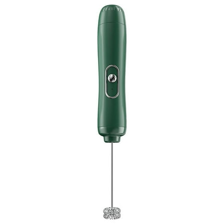 

greenhome Electric Milk Frother Handheld Mixer 3 Speeds Food-Grade Material Portable Egg Beater Coffee Tool