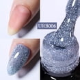 thumbnail image 1 of Azúcar UR 7ml botella de vidrio brillante rosa brillo Base de goma esmalte de uñas en Gel UV LED Nail Art diseño barniz manicura Tan Jianjun  unisex, 1 of 2
