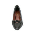 thumbnail image 6 of PEERAGE Belle Women's Wide Width Leather Dress Slip-on Pumps, 6 of 10