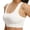White, variant on Wdgfv Medium Support and Removable Pad Tank Top Racerback Post Surgery Sports Bras for Women