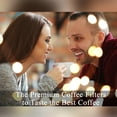 thumbnail image 3 of Coffee Filters 8-12 Cup, Basket Coffee Filter, Paper Coffee Filters, 300/Pack, White, 3 of 7