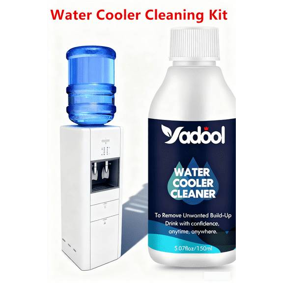 Yadool Water Cooler Cleaning Kit, Compatible with Virtually All Water Coolers, Easy to Use, Caring for Family, 5.07fl oz