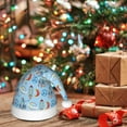 thumbnail image 6 of Haiem Cartoon Rocket With Space Pattern Santa Hat Confortable Velvet Christmas Hat for Christmas Party Favors Fit for Adults Men Women, 6 of 6