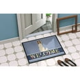 thumbnail image 2 of Carolines Treasures BB5604MAT Borzoi Welcome Door Mat Indoor Rug or Outdoor Welcome Mat 18x27 Doormat  27"L x 18"W, 2 of 4
