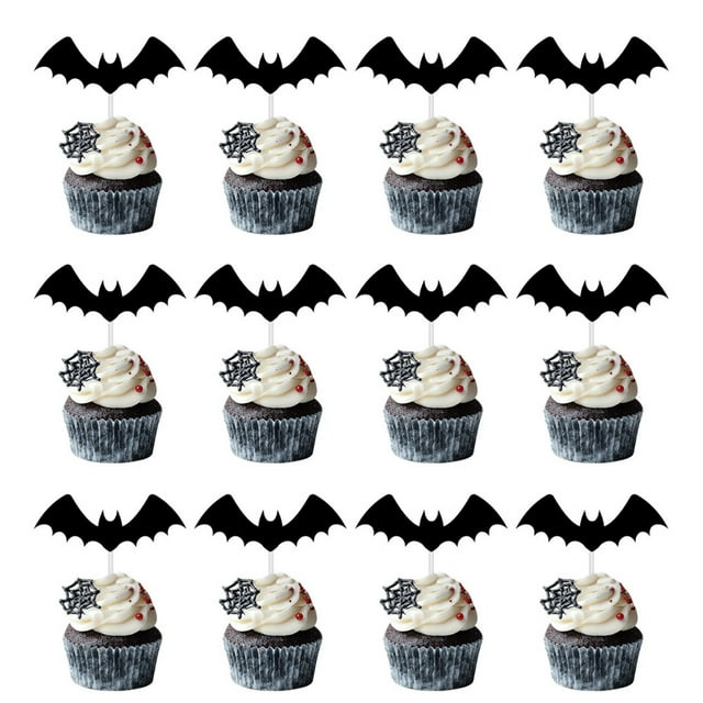 Amzcrzy Paper Cake Deco Ration Décorations de Noël Décorations de Gâteau d'Halloween Dessus de Gâteau d'Halloween Décorations d'Halloween Déco d'Automne Déco Maison Ornements de Noël