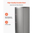 thumbnail image 3 of VEVOR Screen Mesh for Plastic Shredder, High-Quality Steel Durable Mesh, 0.315 in/8 mm High-Precision Aperture Screen, Compatible with Model 400 Plastic Grinder, 3 of 9