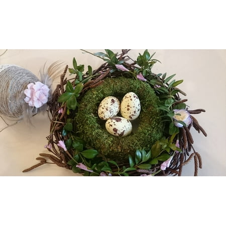 LAMINATED POSTER Reed Easter Easter Symbol Ornament Easter Eggs Poster Print 24 x 36