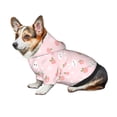 thumbnail image 7 of Sikiie Rabbit And Peach Dog Hoodie,Dog Clothes,Dog Sweatshirt ,Dog Shirt, Dog Clothes for Puppy Kitten Small Dogs Cats-Medium, 7 of 7