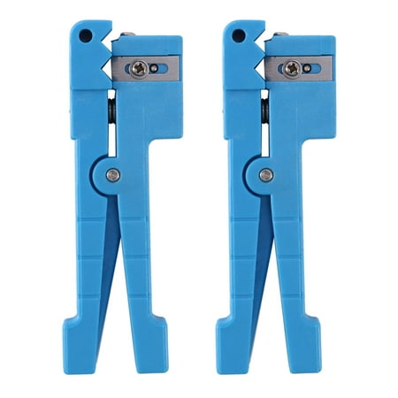 

2X 45-163 Fiber Optic Stripper Mid Span Cable Cutting Tool Loose Tube Cutter Blue