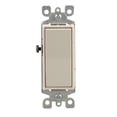 thumbnail image 1 of Interruptor Leviton Decora Rocker unipolar AC 15 A 120/277 V, 1 of 1