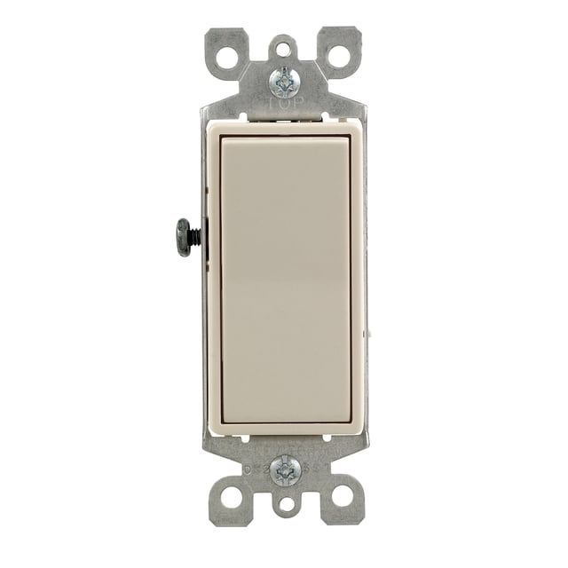 Interruptor Leviton Decora Rocker unipolar AC 15 A 120/277 V