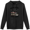 thumbnail image 1 of Sudadera con capucha con temática de música curativa, algodón agradable para la piel, top informal unisex.(XL), 1 of 5