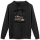thumbnail image 1 of Sudadera con capucha con temática de música curativa, algodón agradable para la piel, top informal unisex.(S), 1 of 5