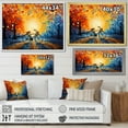 thumbnail image 4 of Designart "Bicycle Harmonious Pedals Painting I" Transportation Floater Framed Canvas Print, 4 of 7