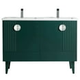 thumbnail image 2 of Venezian Collection - 48" Double Green Bathroom Vanity, - Chrome Handles.&nbsp;, 2 of 9