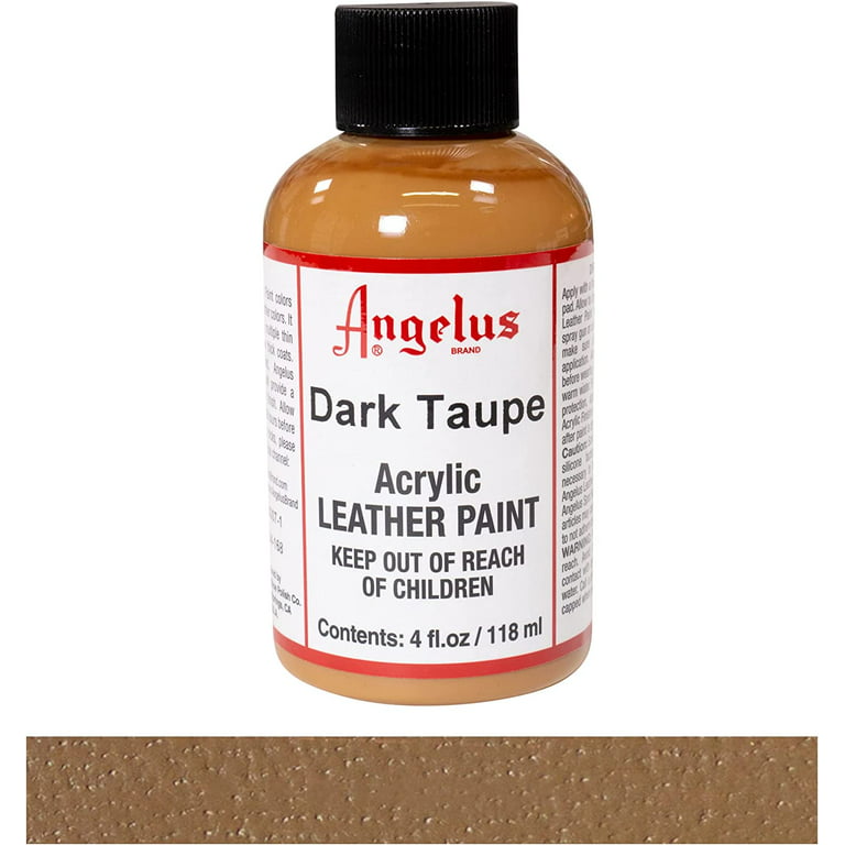  Angelus Acrylic Leather Paint Beige 4oz : Arts, Crafts