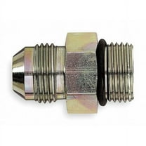 Eaton Aeroquip Hose Adapter,1/4",ORB,3/8",JIC 202702-4-6S