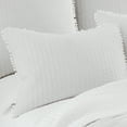 thumbnail image 2 of Levtex Home - Pom Pom - Standard Sham (26x20in.) - White - Cotton Fabric, 2 of 5