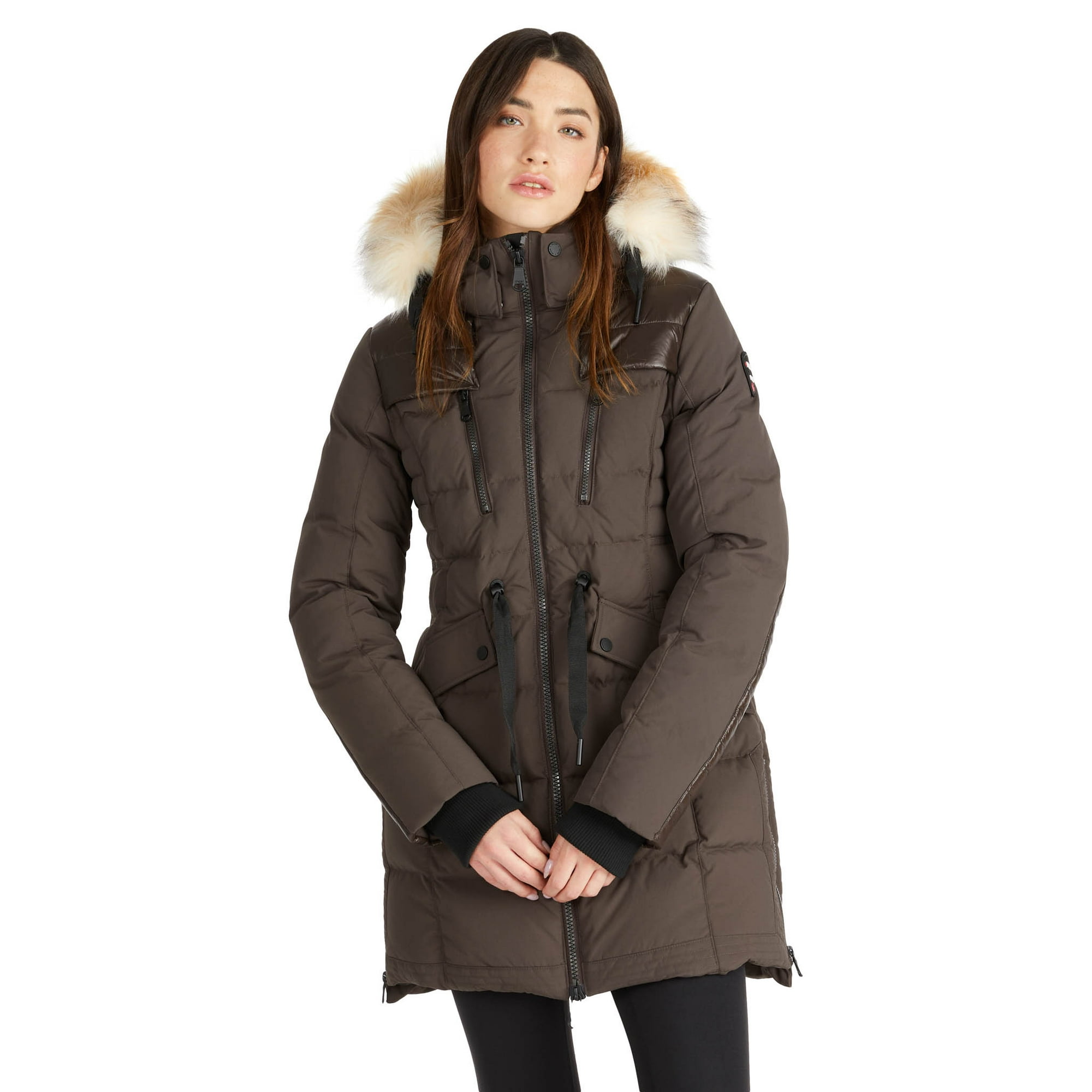 Pajar Women's Alia Mixed Media Quilted Parka | Walmart Canada