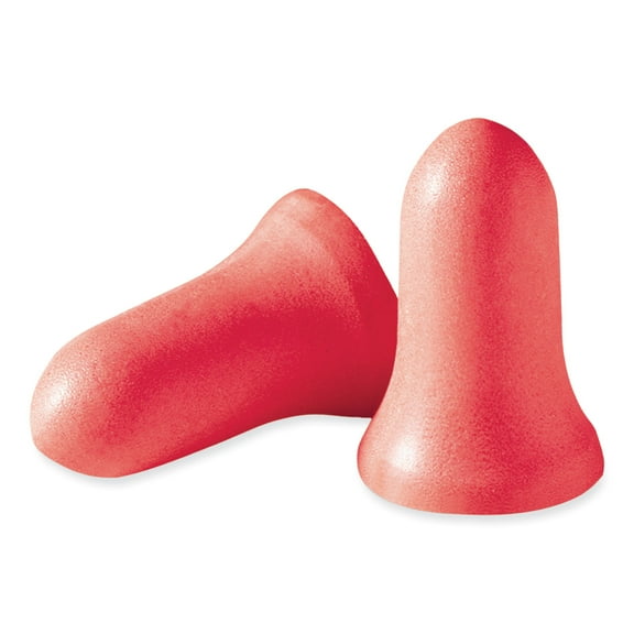 Howard Leight by Honeywell MAXIMUM Single-Use Earplugs, Leight Source 500 Refill, Coral, 500 Pairs