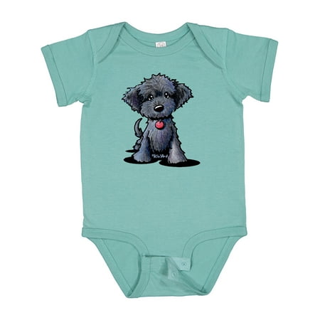 

Inktastic Black Doodle Puppy Boys or Girls Baby Bodysuit