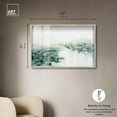 thumbnail image 4 of Lumina Aquatica Shadowbox Print Minimalist Art by Art Remedy, Blonde Frame, 45 x 30, 4 of 6