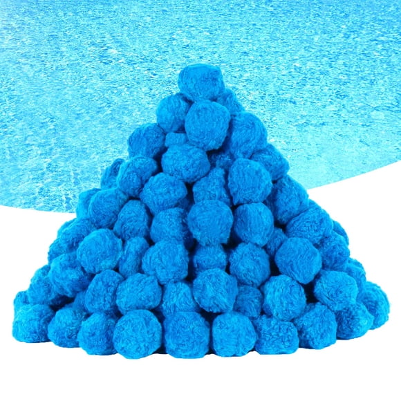 Bolas de filtro para piscina Askyli 1,4 kg para filtro de arena 45 kg