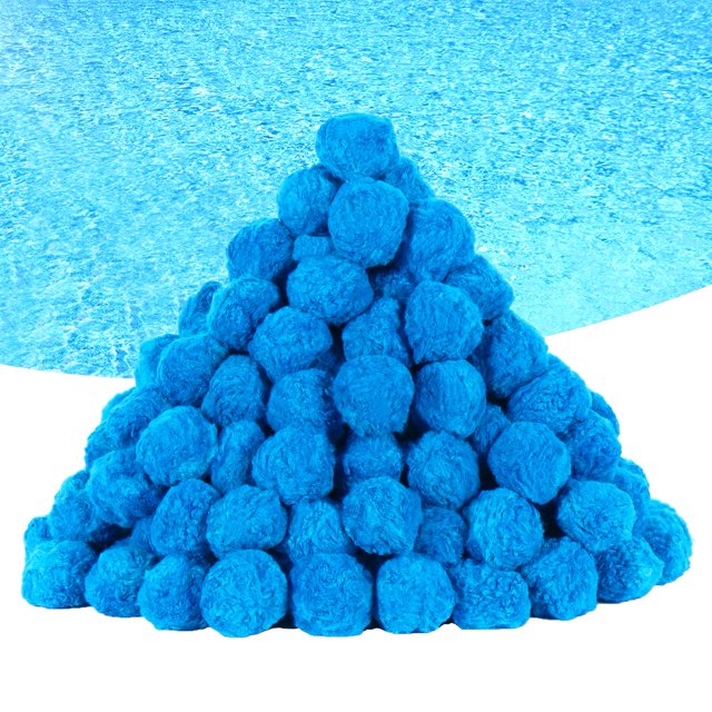 Bolas de filtro para piscina Askyli 1,4 kg para filtro de arena 45 kg