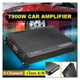 thumbnail image 2 of 7900W Car Home Audio Power HIFI Amplifier 4 Channel 12V Car Digital Amplifer Car Audio Amplifier For Cars Amplifier Subwoofer ,Scalable Fun, 2 of 6