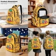 thumbnail image 3 of Kuiaobaty Math Lion Print Backpack and Lunch Box Set for Boys Girls Capybara Giraffe Print Backpack with Pencil Case with Zipper Insulated Portable Lunch Bag with Pencil Pouch for School Hiking, 3 of 7