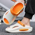 thumbnail image 3 of Men's Shower Slippers Bathroom Sandals Non Slip Pillowcases Beach Sandals Easy To Clean, 3 of 5