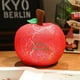 thumbnail image 1 of Almohada de Frutas Peludas Decoración de Navidad | Cojín de felpa rojo de 10cm/20cm | Acento festivo para sofá, pieza de exhibición, idea de regalo | Material de flocado suave, ligero | Serie Feliz, 1 of 6