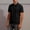 hgg178-Black, variant on Yaoyar Mens Short Sleeve Texture Solid Color Shirts Casual Wrinkle Free Stretch Knit Golf Shirt Tops