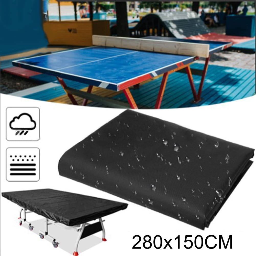 Black Waterproof Ping Pong Table Storage Table Tennis Sheet Protector Cover ** 