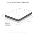 thumbnail image 3 of Colchón Premier Matrimonial Spring Air Premier, 3 of 5