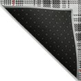 thumbnail image 3 of Addison Rugs Chantille Indoor/Outdoor Transitional Plaid Black Washable Rectangle Rug, 5' x 7'6", 3 of 6