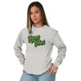 thumbnail image 4 of Vegan Vibes Vegetarian Lifestyle Long Sleeve TShirt Men Women Brisco Brands X, 4 of 6