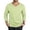 Green, variant on Mens Summer Tops Long Sleeve V Neck Breathable Lightweight Basic Layer Tee Shirts Solid Color