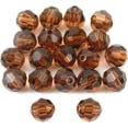 thumbnail image 2 of Swarovski Round Crystal Beads Item #5000 Smoked Topaz Color 6mm Size - 36 Pieces, 2 of 4