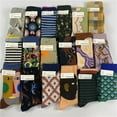 thumbnail image 2 of 5 Pairs Socks Womens BM Bonne Crew Socks Comfort Breathable Causal Trendy Socks, 2 of 25