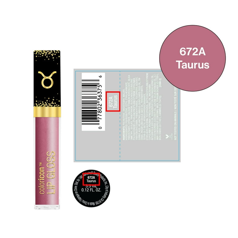 wet n wild Zodiac Lip Gloss Taurus - Ultra-Pigmented with Mirror