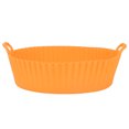 thumbnail image 4 of Revestimiento de Freidora de Cocina Cesta de Freidora Reutilizable de Silicona de Grado Alimenticio Redonda Antiadherente para Lavavajillas Horno Microondas Diseño ANGGREK Otros, 4 of 8