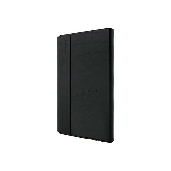 Incipio Faraday - Flip cover for tablet - polycarbonate, Plextonium, vegan leather - black - for Samsung Galaxy Book (12 in)