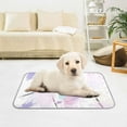 thumbnail image 6 of Pet Cooling Pad Foldable Self Cooling Mat Breathable Pet Cushion Sleep Pad for Dogs and Cats Grunge Shapes S, 6 of 9
