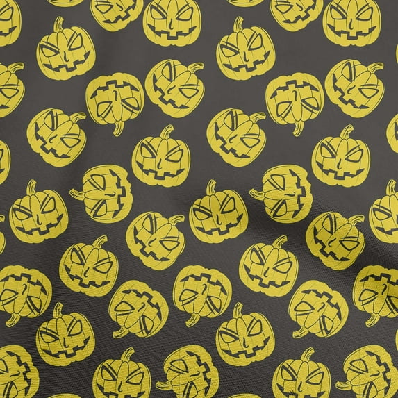 oneOone Polyester Spandex Dark Olive Green Fabric Halloween Fabric For Sewing Printed Craft Fabric By The Yard 56 Inch Wide