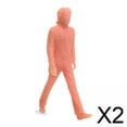 thumbnail image 1 of 2x1:64 Figuras Modelo Adorno Para Decoración De Casa De Muñecas Decoración De Edificios Arquitectónicos Estilo B, 1 of 8