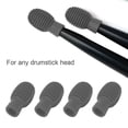 thumbnail image 4 of 4Pcs Drum Stick Practice Tip Portable Silicone Mute Drumstick for Beginner Practicing, 4 of 8