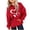 Red, variant on LOVZFMLL Hoodies for Girls Heart Print Casual Loose Hooded Sweatshirt Long Sleeve Pocket Pullover Tops Toddler Girls Spring Fall Clothes 3-4 Years