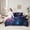 Pink Black Blue, variant on Homewish Red Cartoon Loves 7-Piece Bedding Comforter Set,Happy Valentine'S Day King Bedding Sets,Romantic Theme Bed Sheets For Men Women,Luxury Bedroom Decor Reversible