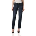 thumbnail image 2 of Democracy Women's Ab Solution Straight Leg Jean by Democracy, Indigo, 10, 2 of 2